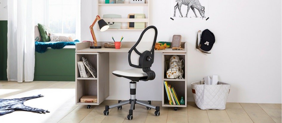 Lifetime Kidsroom Desk on Castors - Childrens' Furniture Singapore