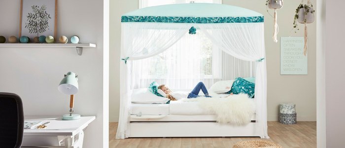 Darling Canopy Beds - Growing With your Kids Into their Teens