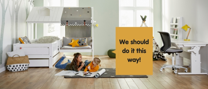 Do you have Kids Bedroom Sharing Woes Here are 5 tips! 