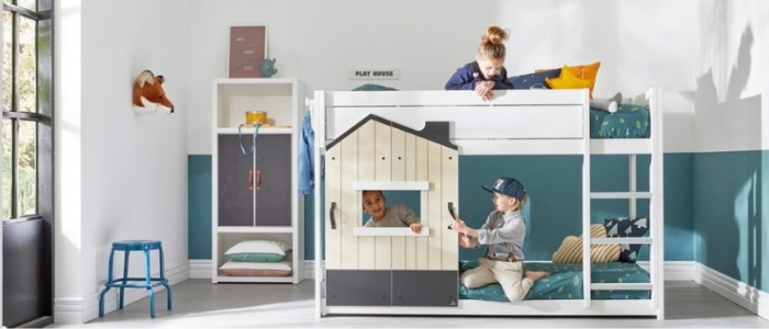 kids bunk bed - Creative kids furniture at Kuhl Home Singapore