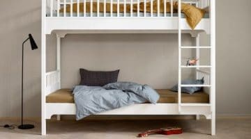 Oliver Seaside Bunk Bed White - Kuhl Home