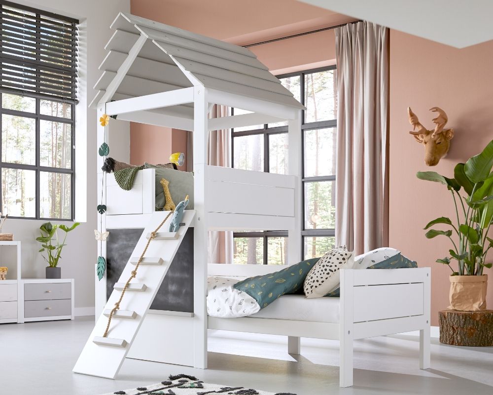 Play Tower Kids Loft Bed- Creative kids furniture at Kuhl Home Singapore