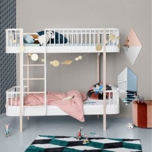 Oliver Wood Kids Bunk Bed - Kuhl Home