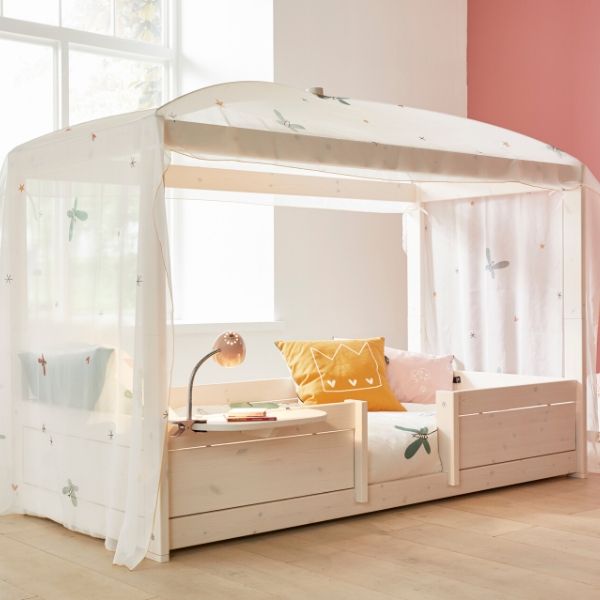Fairy Dust 4-in-1 Single Kids Bed with Canopy