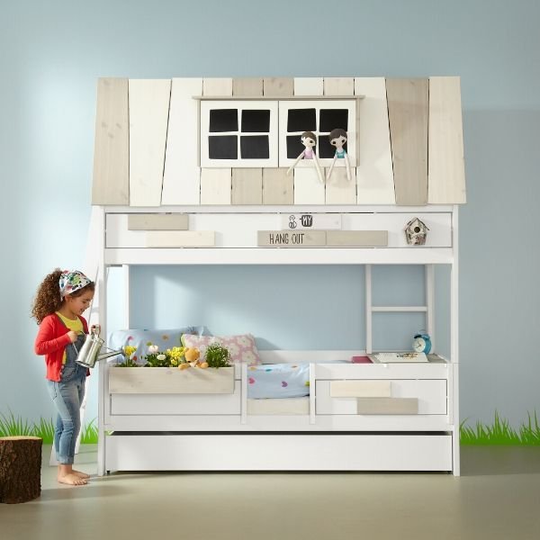 Hangout Kids Loft Bed (Loft Area Above)