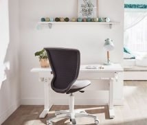 Lifetime Kidsroom Height adjustable study desk for kids in white