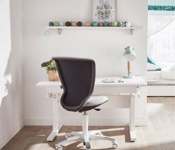Lifetime Kidsroom Height adjustable study desk for kids in white