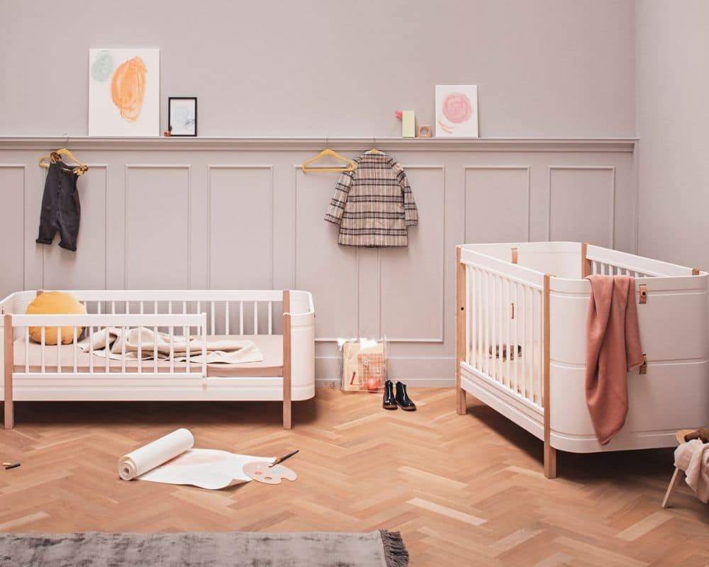 Oliver MIni+ Basic Cot & Bed - Creative kids furniture at Kuhl Home Singapore