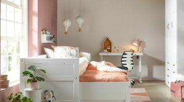 Cabin Kids Single Bed with Pullout Beddrawer - Creative kids furniture at Kuhl Home Singapore