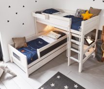 Corner Kids Bunk Bed - Creative kids furniture at Kuhl Home Singapore