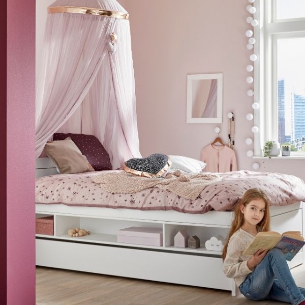 Lifetime Kidsrooms - Cabin-Teenager-Bed - white kids bed