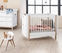 Lifetime Kidsrooms Baby Furniture - Baby Cot and Nursing Dresser