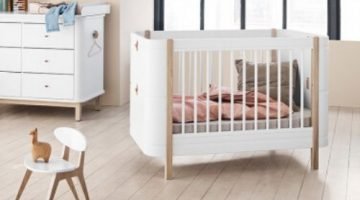 Lifetime Kidsrooms Baby Furniture - Baby Cot and Nursing Dresser