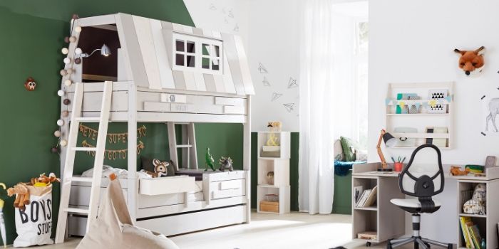Modern Children’s Bedroom Best Bunk Beds for Kids - Kuhl Home Singapore