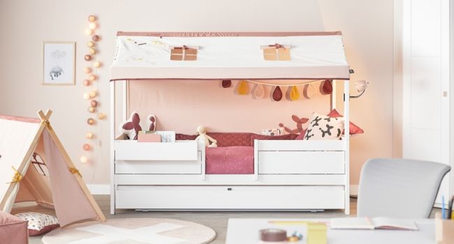 Dreamy & Whimsical Scandinavian Kids Beds For Girls - Creative kids furniture at Kuhl Home Singapore