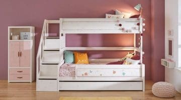 Lifetime Kidsrooms - Family bunk bed - kids storage bed