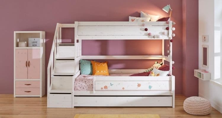 Lifetime Kidsrooms - Family bunk bed - kids storage bed