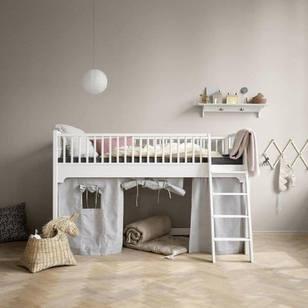 Seaside Lille+ Kids Low Loft Bed