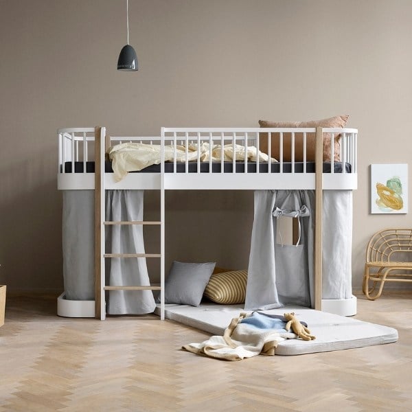 Oliver Furniture Wood Kids Low Loft Bed - Kuhl Home