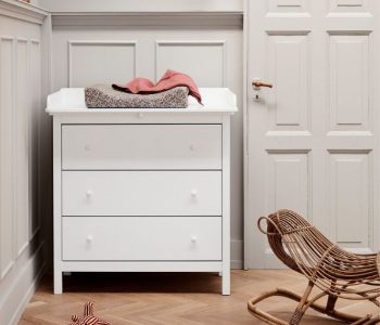 Oliver Seaside baby Dresser with 4 drawers - Creative kids furniture at Kuhl Home Singapore