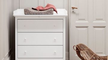 Oliver Seaside baby Dresser with 4 drawers - Creative kids furniture at Kuhl Home Singapore