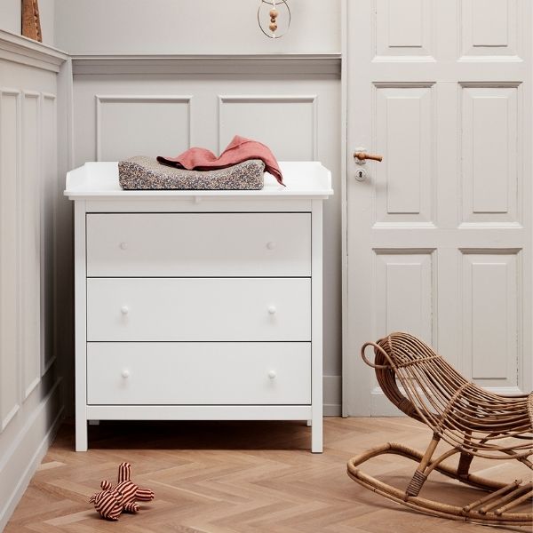 Oliver Seaside baby Dresser with 4 drawers - Creative kids furniture at Kuhl Home Singapore