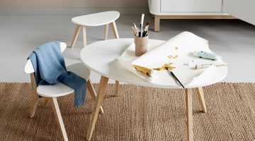 Wood Ping Pong Table, Chair and Stool - Creative kids furniture at Kuhl Home Singapore