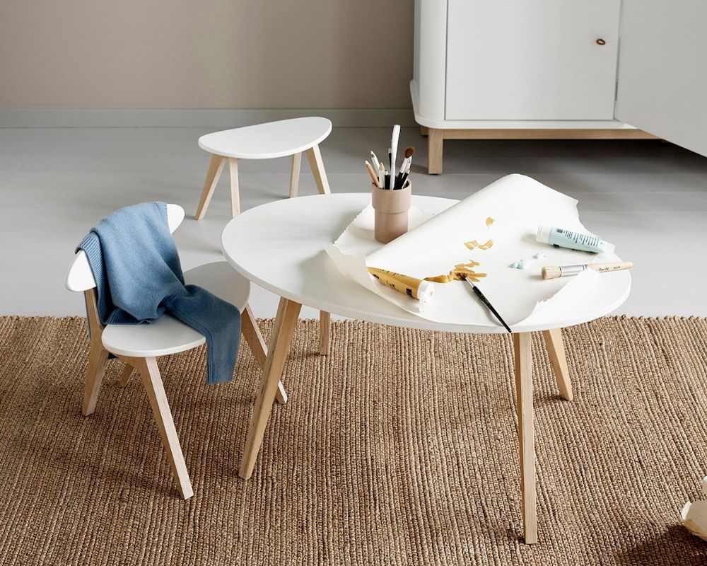 Wood Ping Pong Table, Chair and Stool - Creative kids furniture at Kuhl Home Singapore