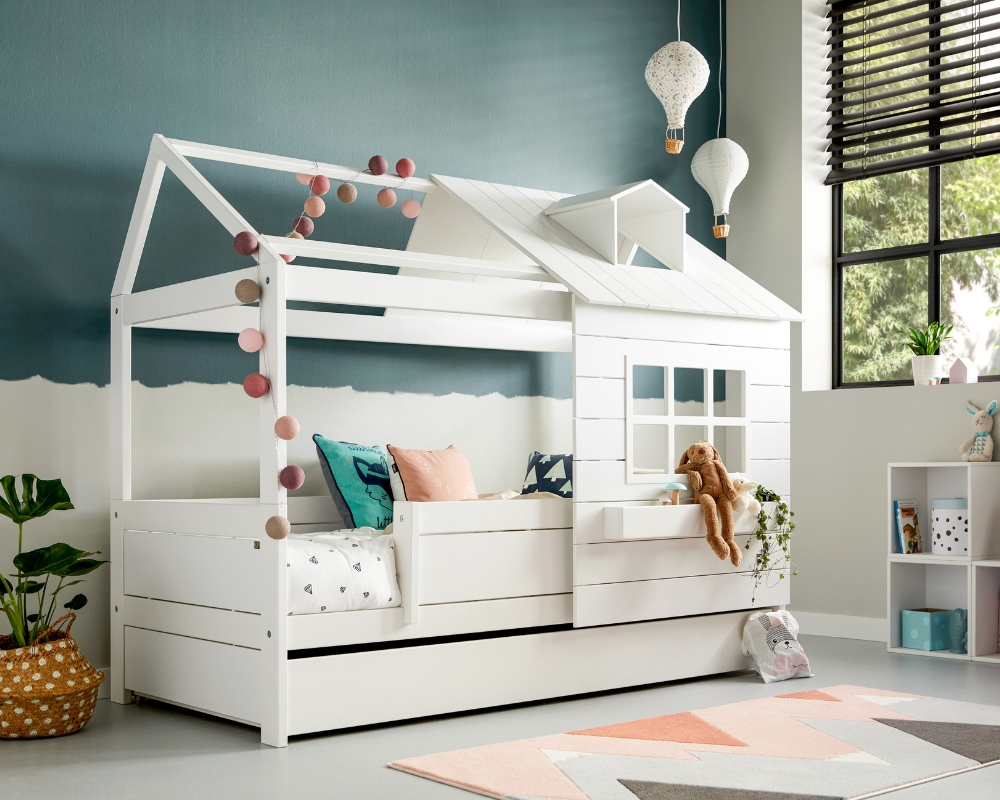 Lifetime Lake House Single kids Bed in white - Creative kids furniture at Kuhl Home Singapore