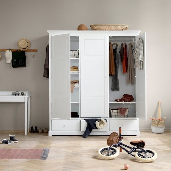 Seaside 3-Door Wardrobe