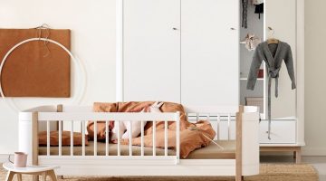 Oliver Wood Mini+ Junior Bed - Creative kids furniture at Kuhl Home Singapore