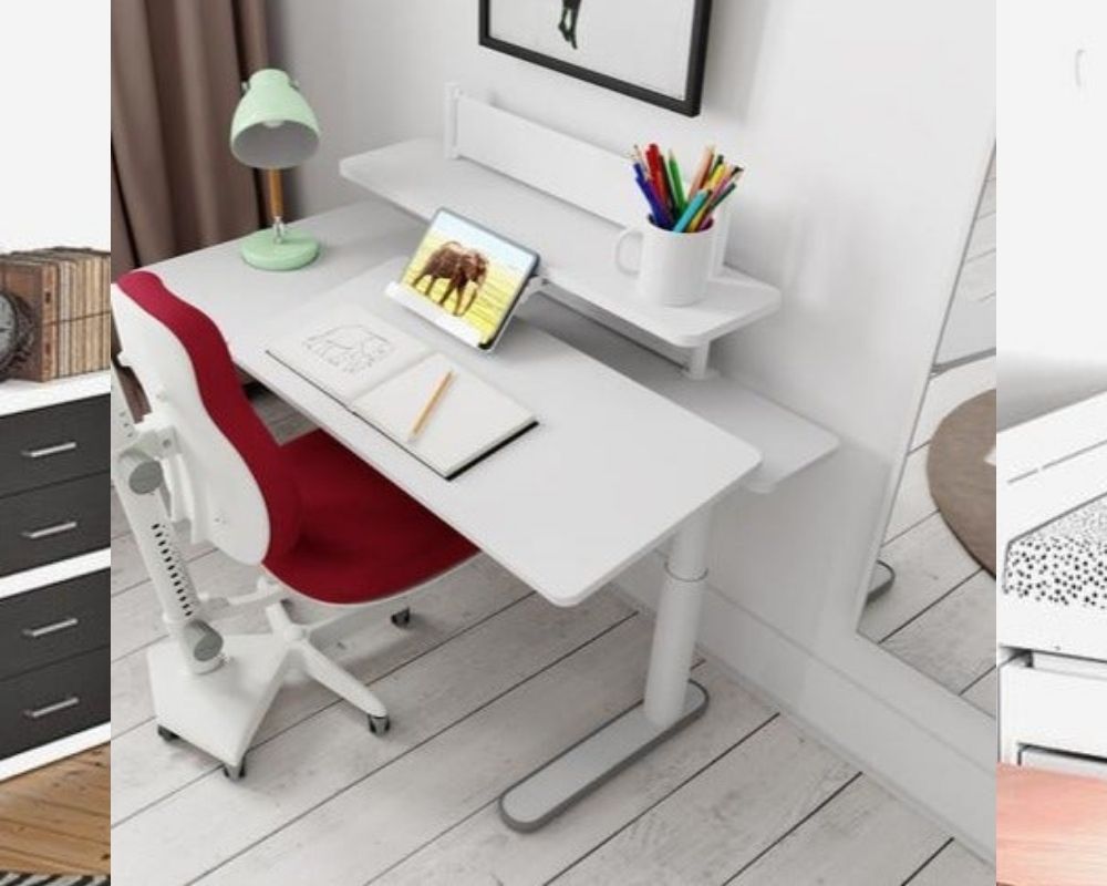 Ergo Kids Electronic Adjustable Desk - Kuhl Home Singapore
