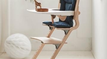 Leander Classic High Chair whitewash - Kuhl Home Singapore