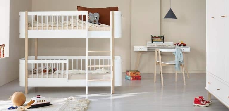 Wood+ Mini Bunk Bed Oliver furniture, Kuhl Home Singapore