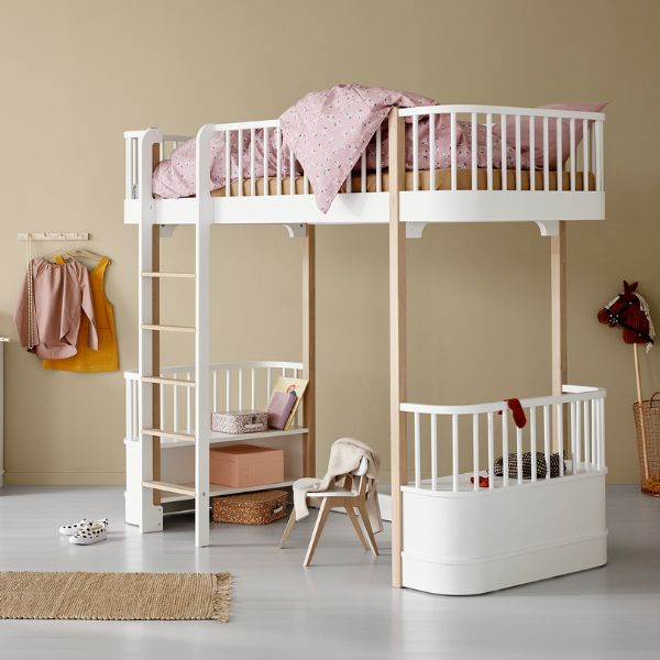 Wood Kids Loft Bed