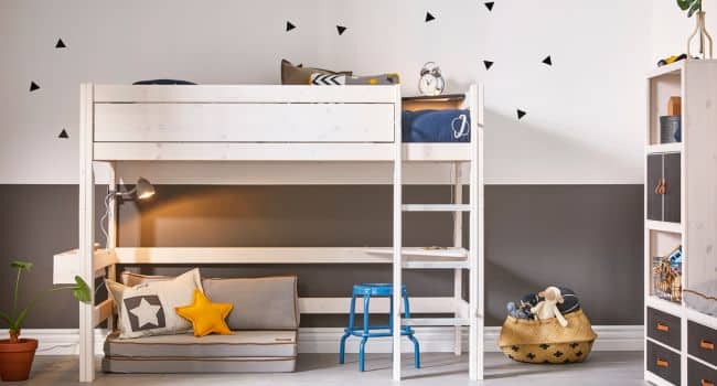 semi high bed lifetime kidsrooms - kuhl home singapore