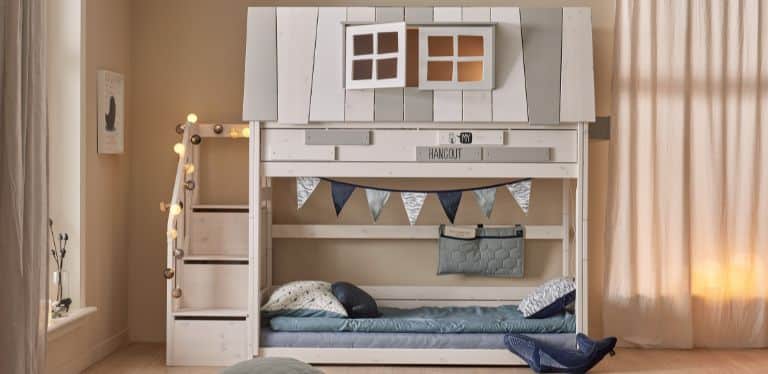 hangout low bunk bed by lifetime kidsrooms - kuhl home singapore