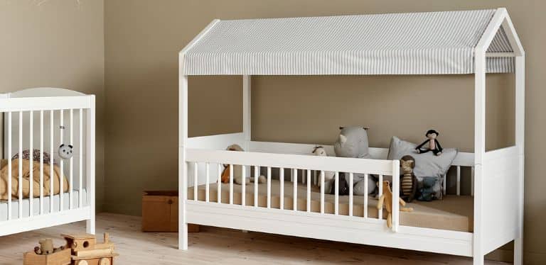 seaside lille+ roof toddler bed by oliver furniture - kuhl home singapore