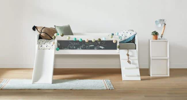 climb and slide kids bed by lifetime kidsrooms - kuhl home singapore