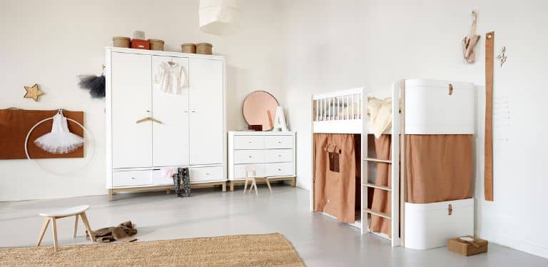 mini+ low loft bed by oliver furniture - kuhl home singapore