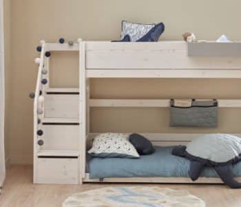 low bunk bed frame by lifetime kidsrooms - kuhl home singapore