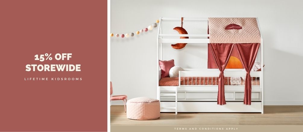 15% Off Lifetime Kidsrooms